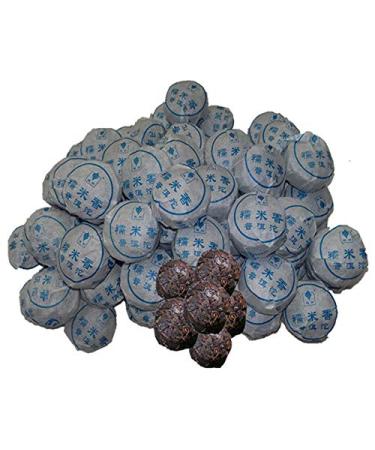 Buy 100g Chinese Ripe Puer Tea | Authentic Yunnan Mini Pu-erh Tuo Black Tea - International Shipping Available - Buy Online on GoSupps.com