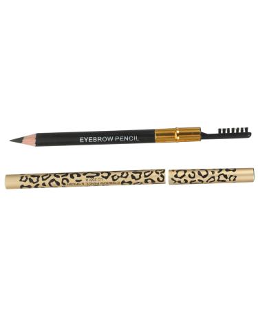 BIUDECO 4 Pcs Eyebrow Pencil Brush) Waterproof Eyebrow Pen White Eyeliner Grey Brown Eyebrow Black