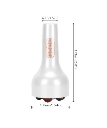 Buy Electrical Abdominal Massage Device - Hot Uterus & 6 Modes USB Belly Massager (White) Relieve Pain & Relax Anywhere! - Buy Online on GoSupps.com