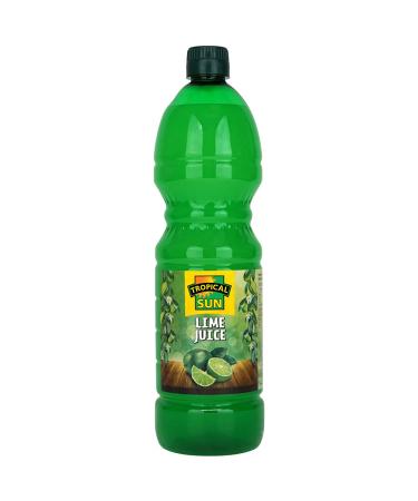 Tropical Sun 100% Pure Lime Juice 1L (Pack of 1). Perfect for Tacos Drinks Sauces Salad Dressings Lime 1.00 l (Pack of 1) - Buy Online on GoSupps.com