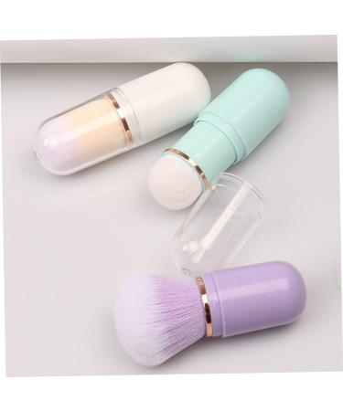 DOITOOL Capsule Brush Makeup Brush Foundation Brush Women Makeup Buffing Brush Makeup Face Powder Brush Retractable Powder Brush Brochas Abs Multipurpose Travel Makeup Powder - Buy Online on GoSupps.com