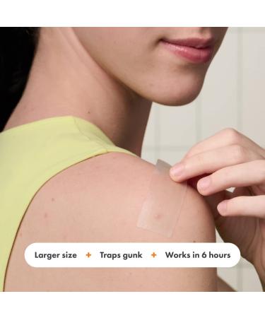 Hero Cosmetics Mighty Patch Surface - Hydrocolloid Body Spot Patch (10 Count) | Vegan-friendly & Cruelty-free - Buy Online on GoSupps.com