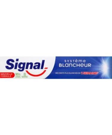 Signal Toothpaste system whitening 1 week - 7.5cl