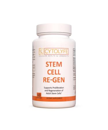 CYTOLYFE Stem Cell-Regen/synergistic Blend for Immune System & Bone Marrow Support / 60 Capsules
