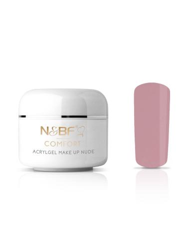 N&BF 15ML Comfort Line Poly Acryl Nude |High quality professional acrylic gel thick viscoses |Polygel for the modeling of Gelnageln |Professional nail angel made in Germany