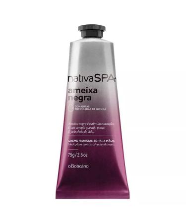 Moisturizing hand cream Nativaspa Black Plum 75g Obotic rio Creme HIDRATANTE para m os Nativaspa Ameixa Negra-75g