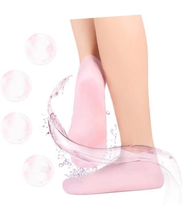Beavorty 3 Pairs Sock Spa Stocking Moisturing Foot Skin Protect Soles Skin Soles Moisturizing Heel Sleeves Moisturizing Foot Gel Booties Humidor Gel Women's Sebs Pink Sole Pad Moisturize - Buy Online on GoSupps.com