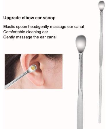 Zyyini 9pcs Ear Cleaning Tool Set with Silicone Brush for 360 Cleaning - Ear Wax Pickers & Goose Feather Tickler - Storage Box Included - Buy Online on GoSupps.com