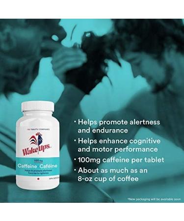 Wake-Ups 100mg Caffeine Tablets (Pack of 3) - Buy Online on GoSupps.com