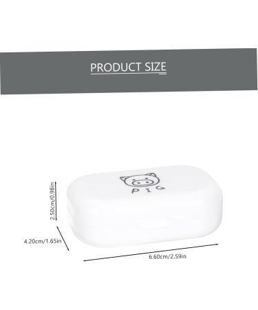 Solustre 24-Piece Contact Lens Case - Portable Travel Lens Carrier & Easy Storage Container - Buy Online on GoSupps.com