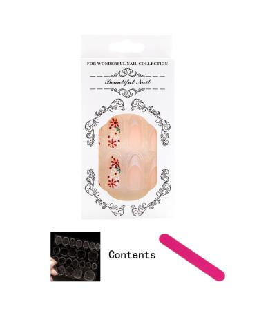 Sethexy French Almond False Nails - Durable Elegant & Perfect for Any Occasion | Shop Internationally - Buy Online on GoSupps.com