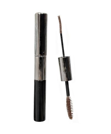 YUPZAR 1 Piece Mascara Buildable Eyelash Mascara With spiral bristle fiber brush for maximum volume without clumping Brown