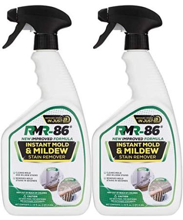 RMR-86 Instant Mold and Mildew Stain Remover Spray - Scrub Free Formula, 2 Pack - 32 oz 32 Fl Oz (Pack of 2)
