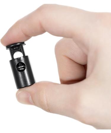 1/4 Inch Heavy Duty Barrel Cord Lock Toggle Stop Sliders - Use with Paracord Drawstrings Accessory Cordage and More (10 Pack) - Buy Online on GoSupps.com