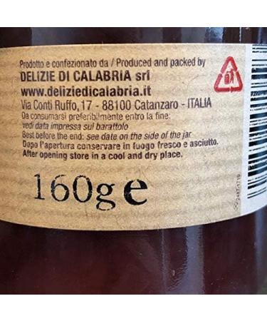  Delizie di Calabria Tropea Red Onion Jam IGP 160gr - Buy Online on GoSupps.com