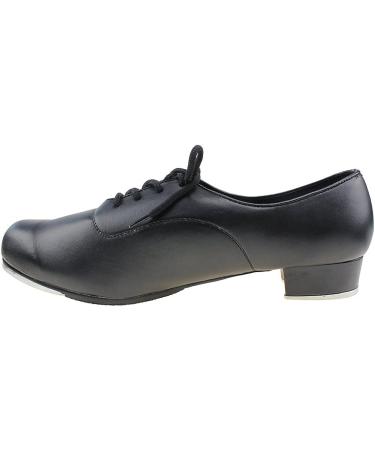 MSMAX Boys Flex Tap Dance Shoes Glossy Matte - 8.5 Toddler 3.5cm Heel Black - Buy Online on GoSupps.com
