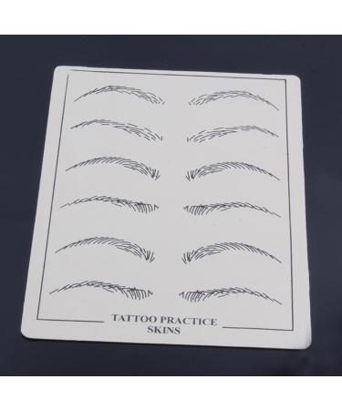 OHPHCALL 6 Pcs eye brow shaping kit eye brow practice skin eyebrow microblading set eyebrow trimming - Buy Online on GoSupps.com