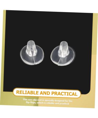 Clear Gel Front Pad Toe Cushions - 5 Pairs | Sandal Thong Protectors - Buy Online on GoSupps.com