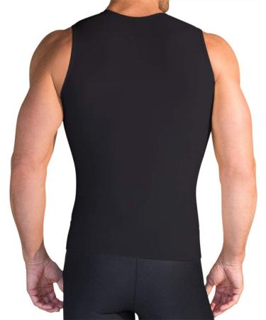 MARENA Recovery Men's Compression Vest - Black Medium | Post-Surgical Support - Buy Online on GoSupps.com