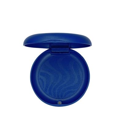 SmileSupplies Slim Aligner Case/Aligner and Retainer Case/Dental Orthodontic Retainer Box - Sparkle Blue Colour with Cotton Bag carry Case (Pack of 1)