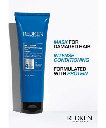 REDKEN Fortifying Mask Extreme Strength Builder Plus 250ml - Repairs Highly Distressed Hair - Buy Online on GoSupps.com