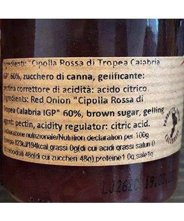 Delizie di Calabria Jams: Tropea Red Onion IGP and Red Chilli 160 g x 2 - Buy Online on GoSupps.com