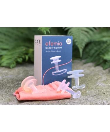 Efemia Bladder Support Device for Women with Stress Urinary Incontinence Vaginal Tampon for Sports Comfortable & Discreet Reduces/Prevents Leaks 16hrs/Day Up to 3 Months - Pack of 3 3-Pack
