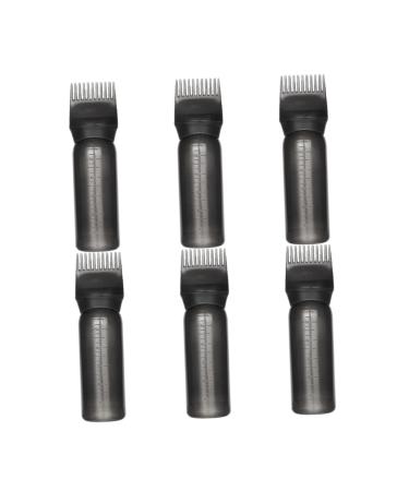 VALICLUD 6 pi ces Flacons Applicateurs Peigne Racines pour Teinture Cheveux R utilisables et Durables Bouteilles Gradu es pour Salon et Soins Capillaires
