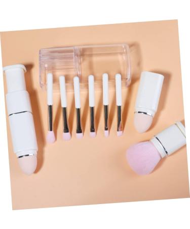 Beaupretty 5 Sets Makeup Brush Set Facial Tools Eye Shadow Brush Face Sponge Makeup Tool Make up Sponges Makeup Brush for Girls Makeup Supplies Travel Square Artificial Fiber Suite White - Buy Online on GoSupps.com