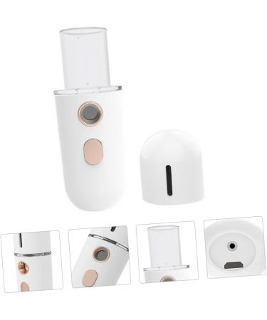 HAPINARY 1pc Hydrating Instrument Mini Face Humidifier Spa Steamer Beauty Steamer Face Water Steamer Nano Spray Humidifier Skin Steamer Hydrating Mister White Abs Moisturizing - Buy Online on GoSupps.com
