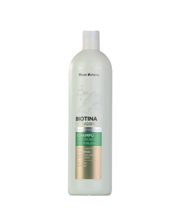 Thader Th Pharma Thader Pharma Biotin and Ginger Shampoo to strengthen and revitalize hair 1000 ml