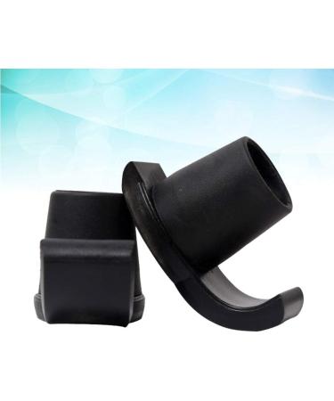 FAVOMOTO 1 Pair Walker Glide Ski Anti- Slip Walker Sleeves Heavy Duty Walker Glides Cover for Patients The Old (Black) - Buy Online on GoSupps.com