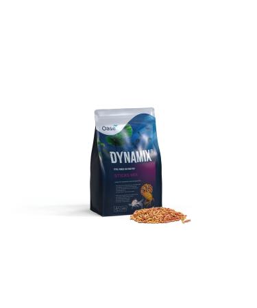OASE Dynamix Sticks Mix 4 L, Fish Food, Pond Fish Food, Ideal for Natural and Red Colored Fish Mixed