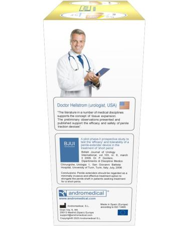 Andropenis Gold Penis Extender for Penile Enlargement. Medical Penis Enlarger - Buy Online on GoSupps.com