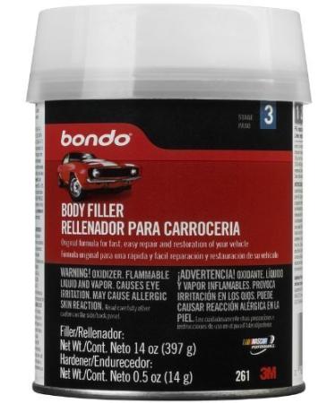 Bondo 261 Lightweight Filler Pint Can - 14 oz. Size: 1, Model: 261, Outdoor&Repair Store