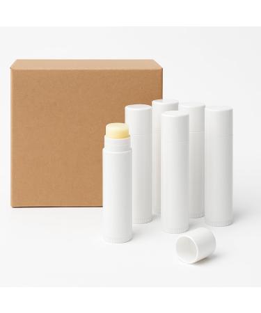 Generic Bulk Lip Balm Natural No Flavor Pack of 50 White