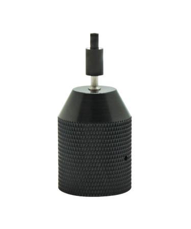 Gurlleu Paintball Quick Refill Change 12g CO2 Cartridge Adapter (G 1/2 Female Thread) Black
