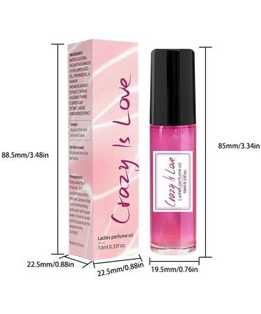Crazy in Love Roll-on Essential Oil Women's Roll-on Pheromone Perfume Essential Oil Women's Long-Lasting Pheromone Perfume Women's Fresh Portable Perfume 3pcs - Buy Online on GoSupps.com