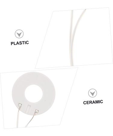 Healeved 6 Pcs Heating Rings for Replacing Replacement Hot Rings Heating Plate Repair Kit White Ceramics 9.5X2.5CMx3pcs Whitex3pcs - Buy Online on GoSupps.com