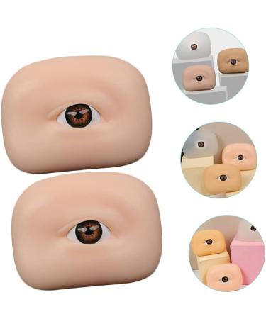 FOMIYES 6 pcs Eyebrow Practice Makeup Training Silicone Eyeshadow Skin Boards 1 count (Pack of 1) As Shownx3pcs - Buy Online on GoSupps.com