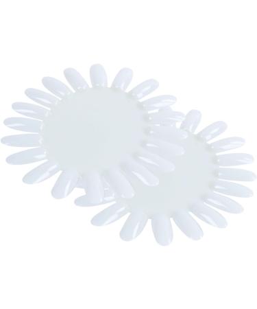 Scalewbin 10 display Capsule false nail Tips acrylic Transparent varnish - Buy Online on GoSupps.com