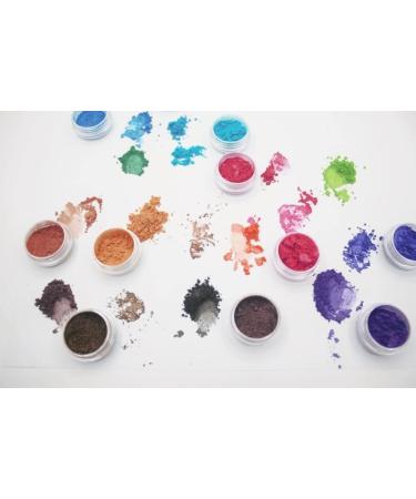 50 Gram for 1 Bag Pearl Luster Powder 16 Colors Mica Pearl Pigment Dust Powder for DIY Nail Art Polish and Makeup Eye Shadow - (Color: 12 50g) - Buy Online on GoSupps.com