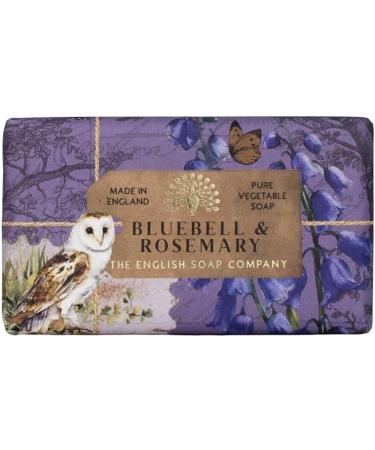  The English Soap Company The English Soap Company Bluebell & Rosemary Soap 190g - Buy Online on GoSupps.com