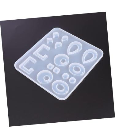 NUOBESTY 1pc Resin Epoxy Silicone Molds Silicone Necklace Jewelry Molds Epoxy Resin Accessories Cake Mold White 16.8x15.8cm - Buy Online on GoSupps.com