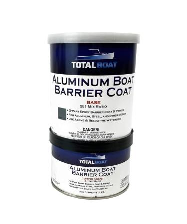 TotalBoat Aluminum Boat Barrier Coat (Quart, Gray) 32 Fl Oz (Pack of 1) 32 Fl Oz (Pack of 1) Gray