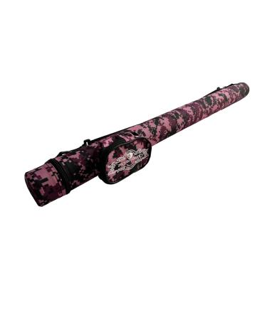 Gator Champion 1x1 Hard Pool Cue Billiard Stick Camo Carrying Case -1B1S Camo Nylon Cases (Available in 6 Colors) Camo Purple