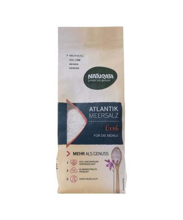Naturata Bio Atlantik Coarse Sea Salt for the Mill (1 x 500 g)