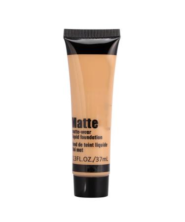 Miss Rose Smooth Make-Up Base for Face Liquid Foundation Matte Sunscreen (Beige 5)