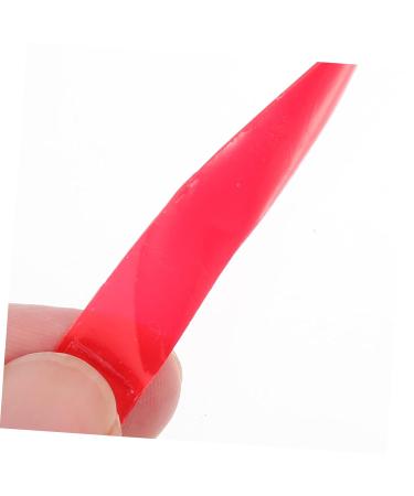 NUOBESTY 2 Rolls Transparent Double-sided Tape Double Sided Tape Clear Nail Stand for Press on Press on Nail Tape Nail Display Holder Clear Tape Red Color Card No Trace No Substrate Acrylic - Buy Online on GoSupps.com