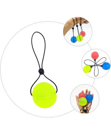 Optimized Finger Training Tool - Handle Ball for Grip Strength | Gang Developer Hand Trainer | TPE 20x5cm Yellow | Improve Ball Control for Men & Women - Buy Online on GoSupps.com